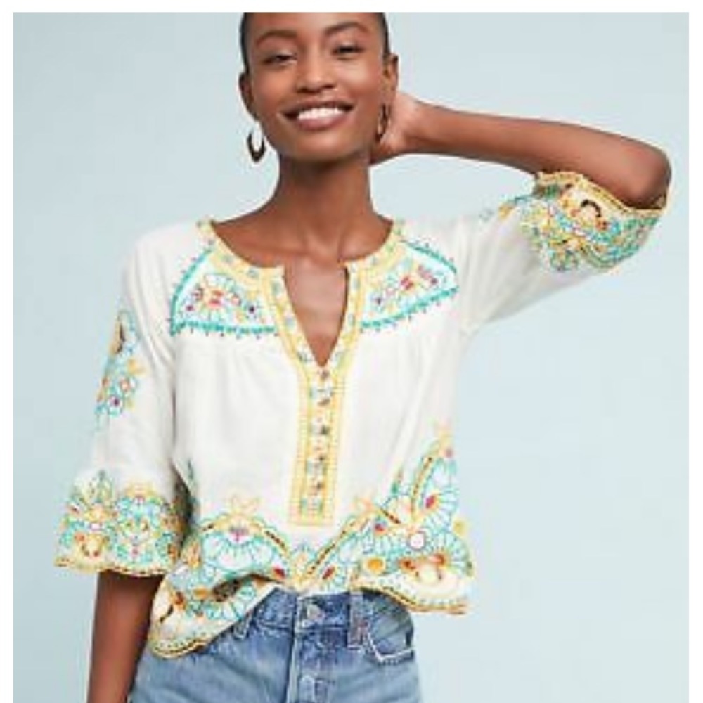 “Bisbee” embroidered top - Picture 2 of 7